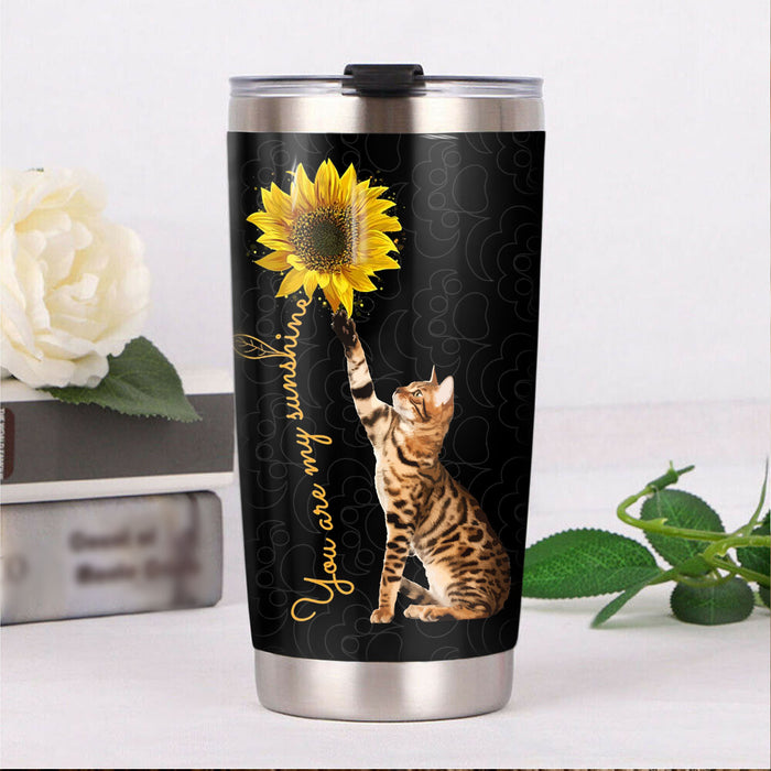 Bengal Cat Steel Tumbler MR1803 70O49 1