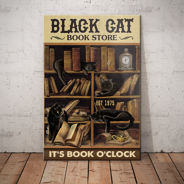 Black Cat Book Store Canvas AP0101 87O61 1