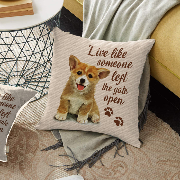 Corgi Pillow AU1403 82O39 (Insert Included) 1