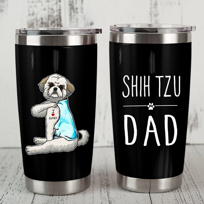 Shih Tzu Dog Steel Tumbler SAP2813 81O36 1