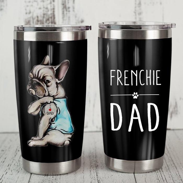 French Bulldog Steel Tumbler SAP2401 81O36 1