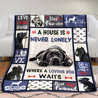 Cane Corso Dog Fleece Blanket MR0302 70O51 thumb 1
