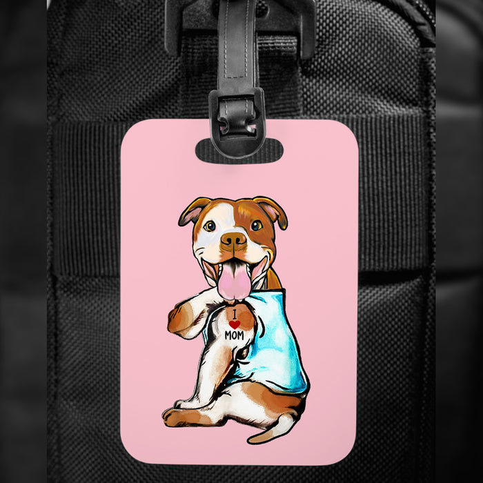Pitbull Dog Luggage Bag Tag MR2702 81O36 1