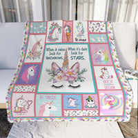 Unicorn Fleece Blanket F2306 84O41 thumb 1