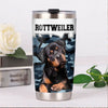 Rottweiler Dog Steel Tumbler MR1206 81O51 1