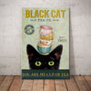 Black Cat Tea Company Canvas MR0304 67O58 1