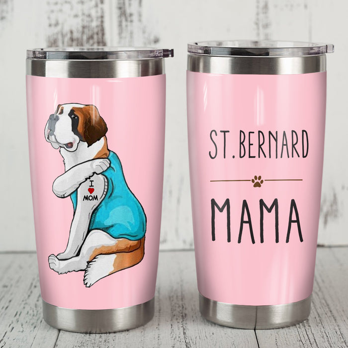 St. Bernard Dog Steel Tumbler SAP1306 81O36 1