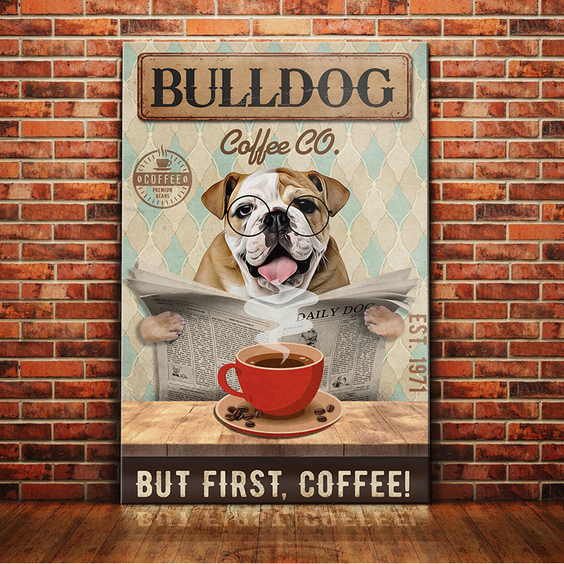 Bulldog Coffee Company Canvas FB2402 70O43