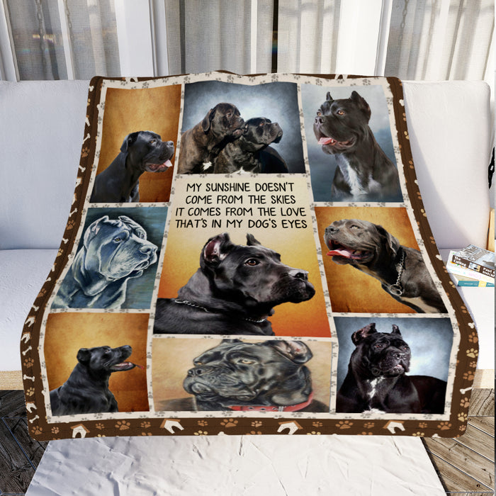 Cane discount corso blanket