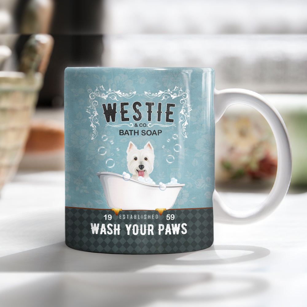 Westie Dog Bath Soap Company Mug FB1104 81O36