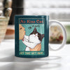 Tuxedo Cat No Kiss Mug MR1802 81O50 1
