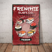 French Bulldog Sushi Company Canvas FB2203 85O58 thumb 1