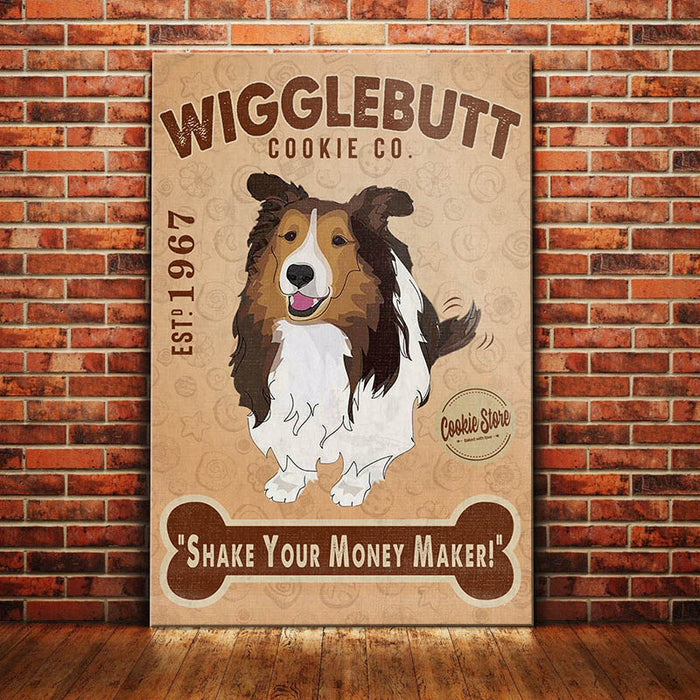 Shetland Sheepdog Cookie Company Canvas SAP0701 85O36 1