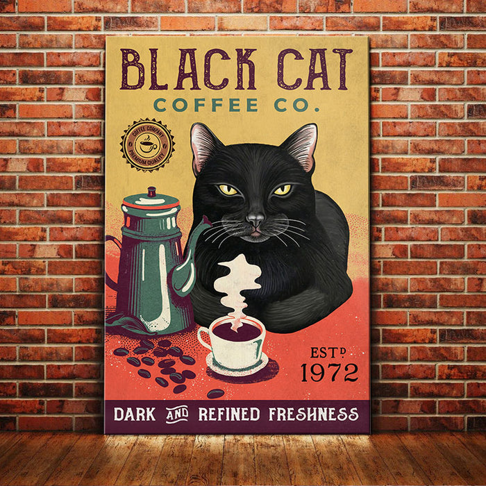 Black Cat Coffee Company Canvas SAP2203 95O53 1