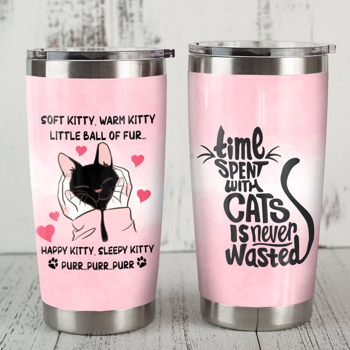 Black Cat Steel Tumbler MR1705 68O43 1