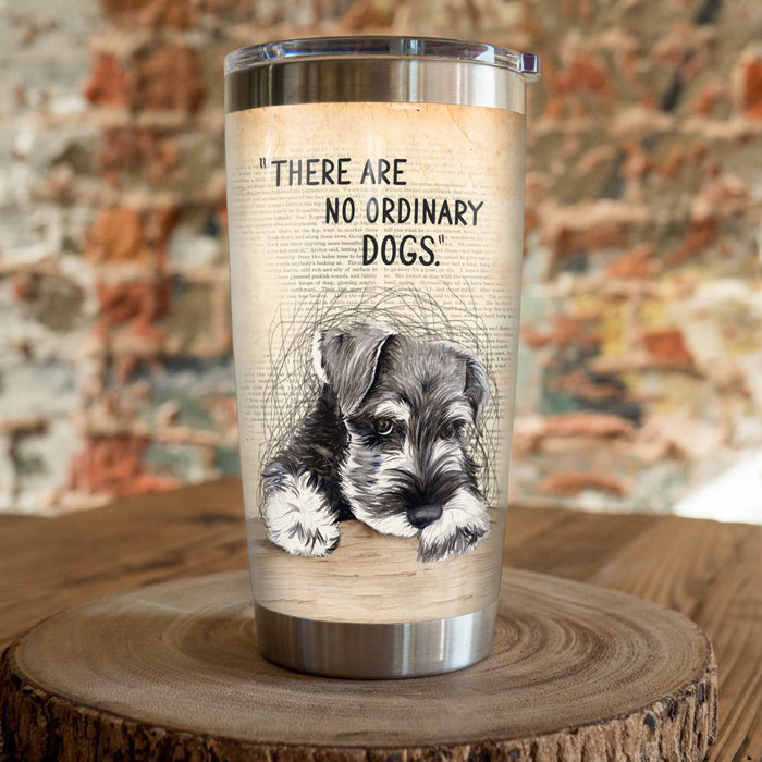 Schnauzer Dog Steel Tumbler MY0506 73O36 1