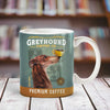 Greyhound Dog Coffee Company Mug FB1903 70O31 1