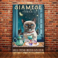 Siamese Cat Tea Company Canvas MR1005 67O50 thumb 1