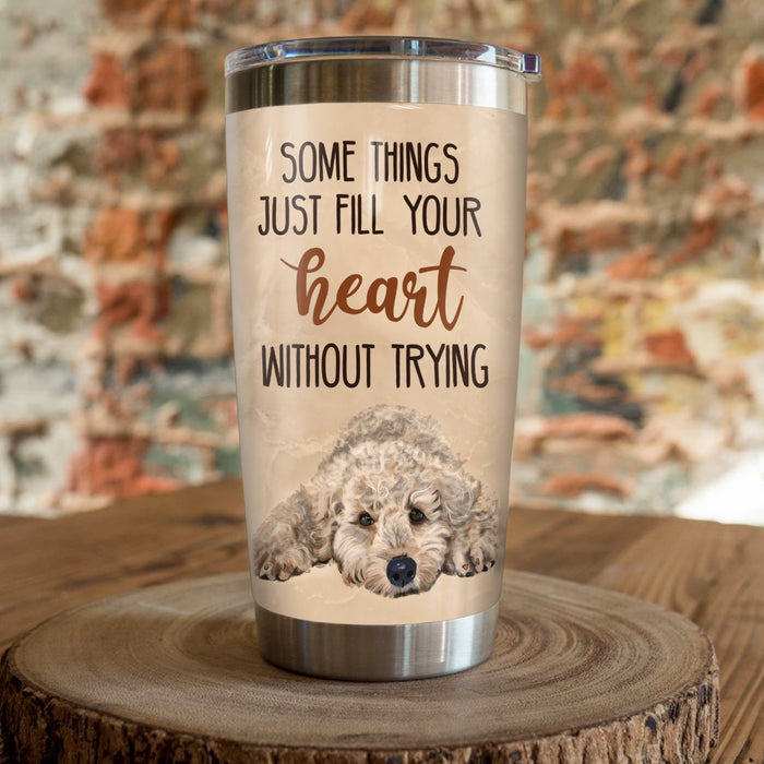 Labradoodle Dog Steel Tumbler FB0703 78O35 1