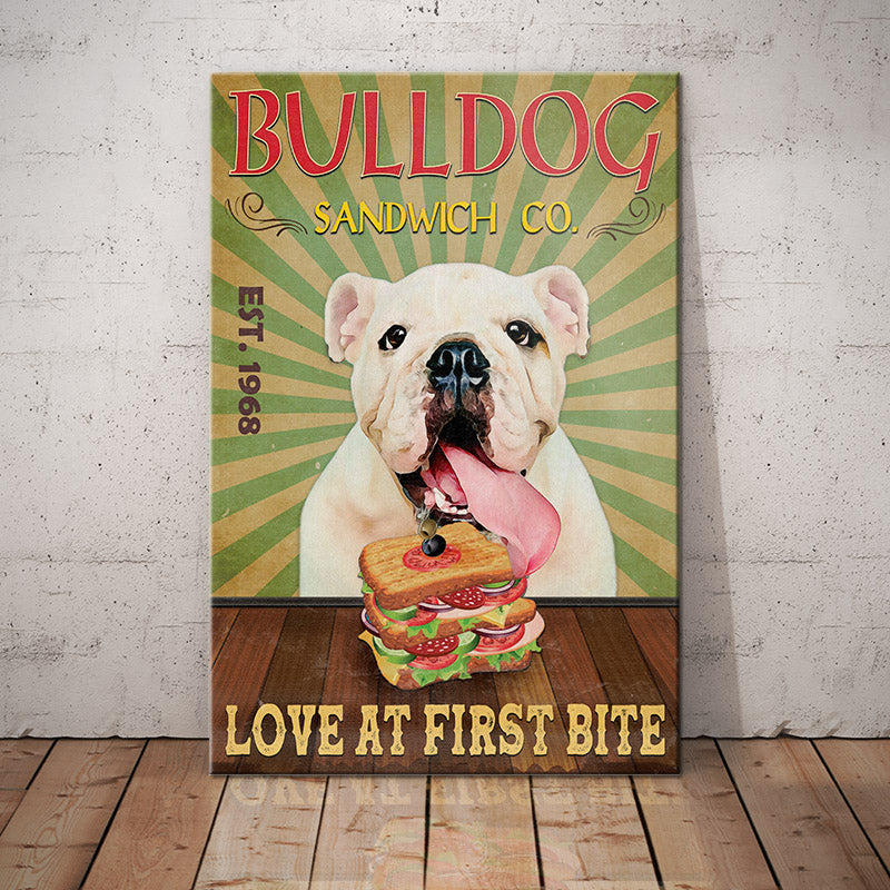 Bulldog Sandwich Company Canvas FB2702 71O52