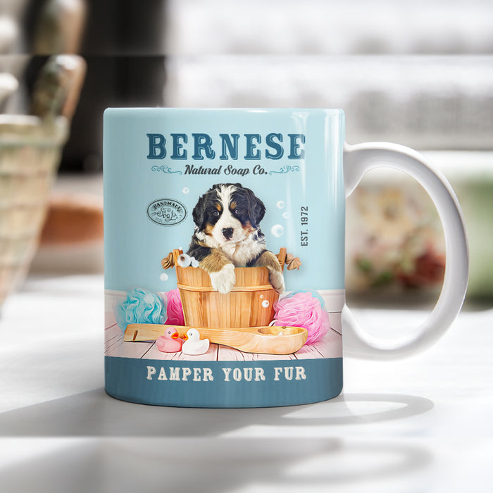 Bernese Mountain Dog Natural Soap Company Mug MR0401 95O57 1