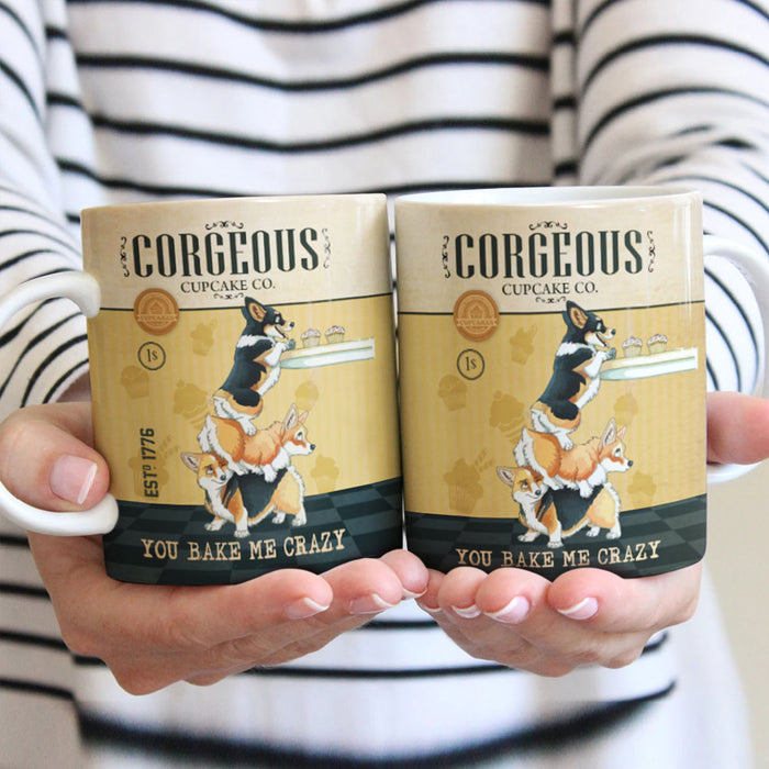 Corgi Dog Cupcake Company Mug MR0604 73O58 1