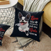 Boston Terrier Dog Pillow AU0701 85O39 (Insert Included) 1