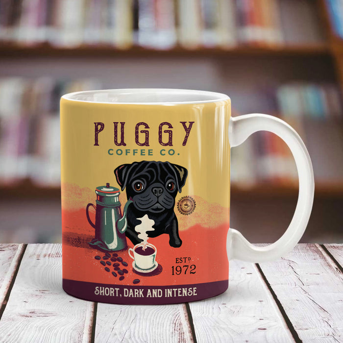 Pug Dog Coffee Company Mug AP1702 95O53 1