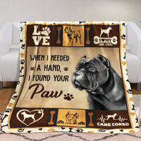 Cane Corso Dog Fleece Blanket MR0301 81O42 thumb 1