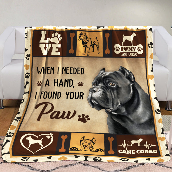 Cane Corso Dog Fleece Blanket MR0301 81O42 1