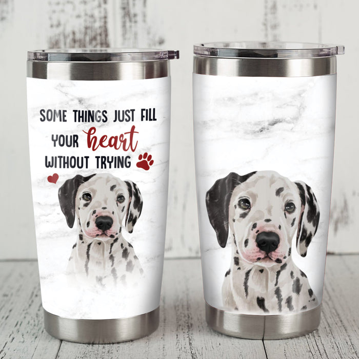 Dalmatian Dog Steel Tumbler FB0502 90O43 1