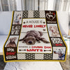 Weimaraner Dog Fleece Blanket MR0603 70O52 1