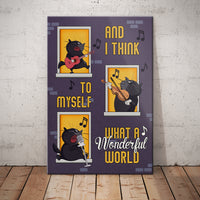 Black Cat Neighborhood Canvas AP2904 90O62 thumb 1