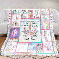 Unicorn Fleece Blanket F2306 84O41 thumb 1