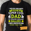 Personalized Dad Softball  T Shirt MY161 74O53 1