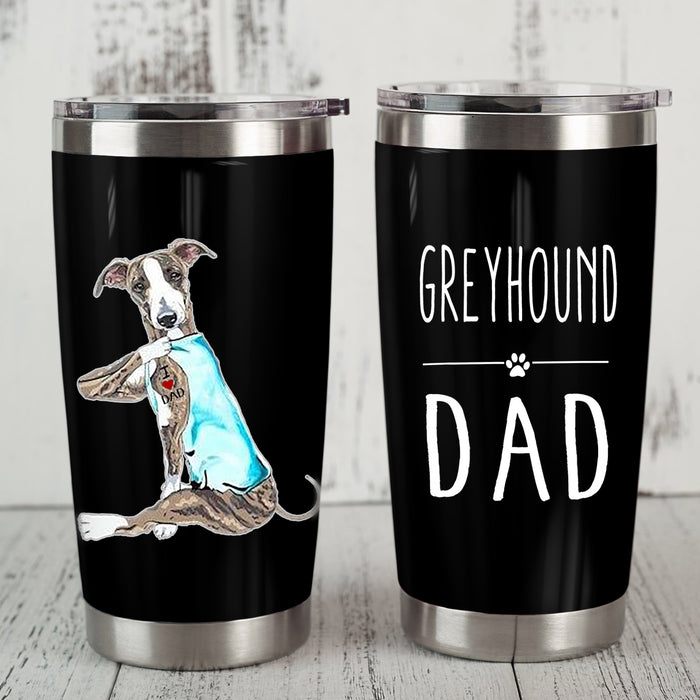 Greyhound Dog Steel Tumbler SAP2906 81O36 1