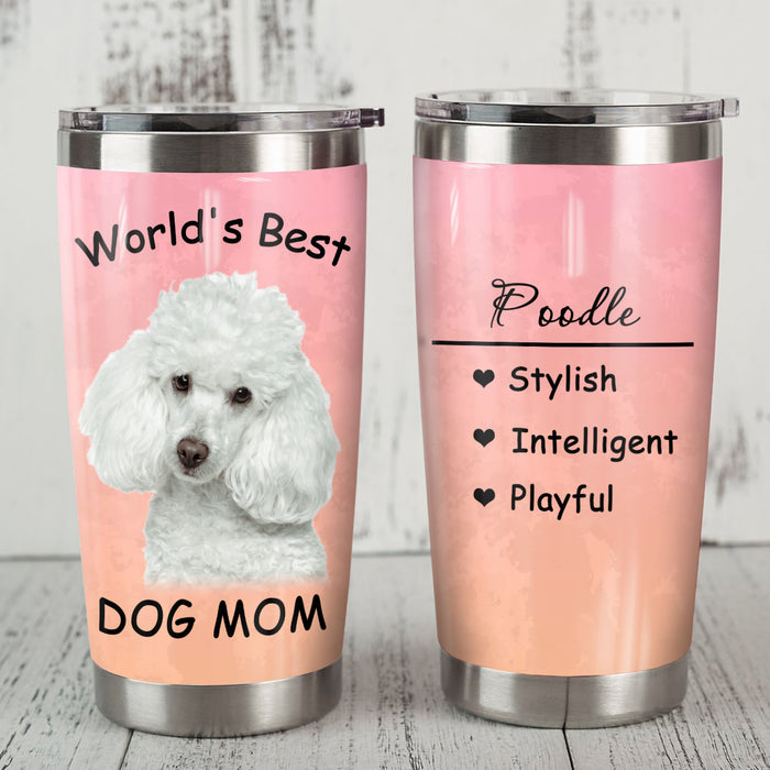 Poodle Dog Steel Tumbler MR1002 68O51 1