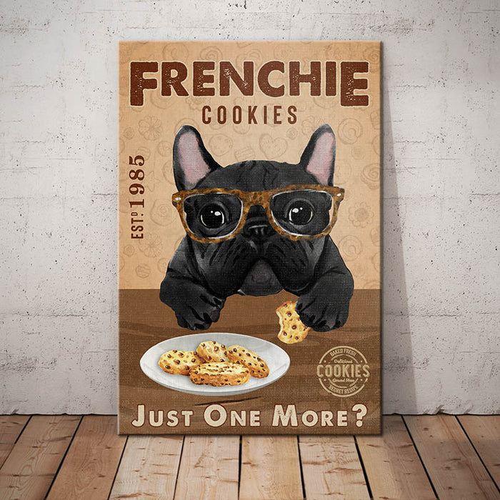 French Bulldog Cookies Company Canvas AP2001 67O36 1