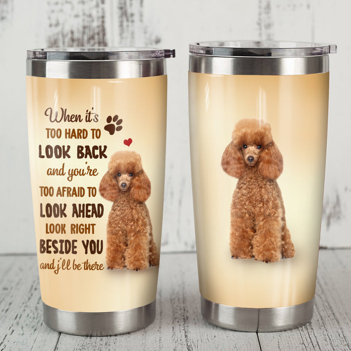 Poodle Dog Steel Tumbler FB0610 67O50 1