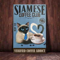 Siamese Cat Coffee Company Canvas MR1602 95O39 thumb 1
