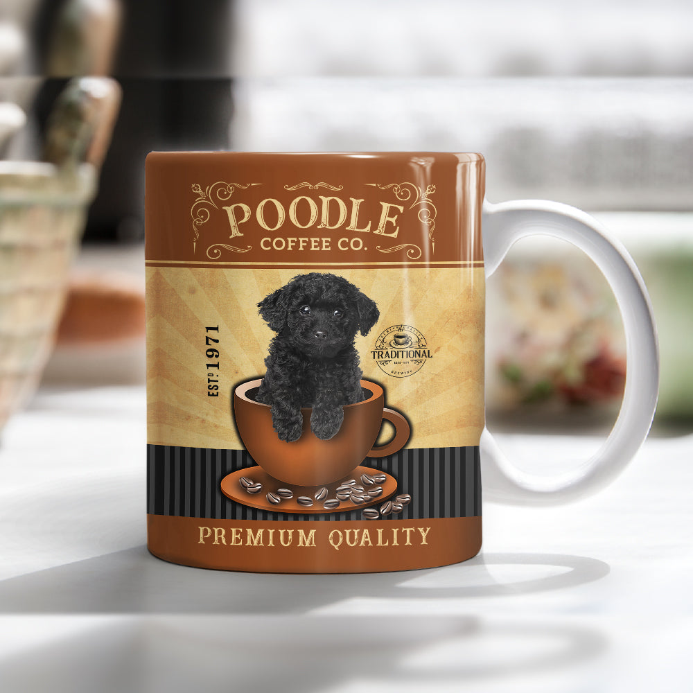 Poodle Dog Coffee Company Mug FB1404 70O36