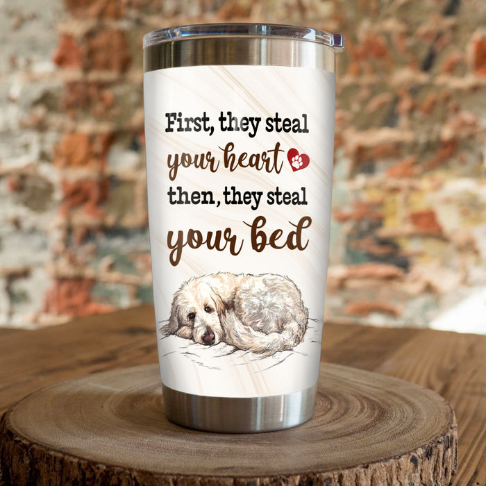 Goldendoodle Dog Steel Tumbler FB0307 87O35 1