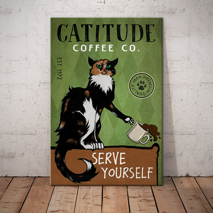 Calico Cat Coffee Company Canvas MY0502 85O53 1