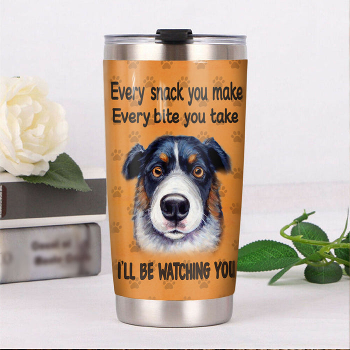 Australian Shepherd Dog Steel Tumbler MR0708 71O52 1