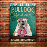Bulldog Donut Store Cavnas FB2403 78O51 thumb 1