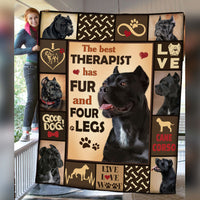 Cane Corso Dog Fleece Blanket MR0303 70O52 thumb 1
