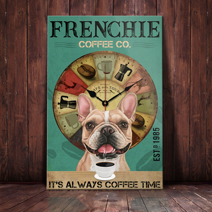 French Bulldog Coffee Company Canvas FB1704 81O58 1