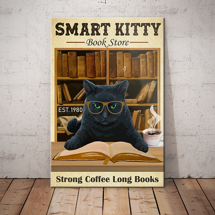 Black Cat Bookstore Canvas AP0902 67O34 1