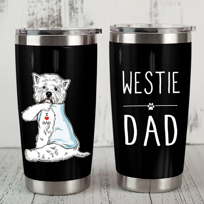 Westie Dog Steel Tumbler SAP2909 81O36 1
