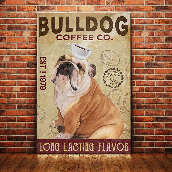 Bulldog Coffee Company Canvas MR1001 73O36 1